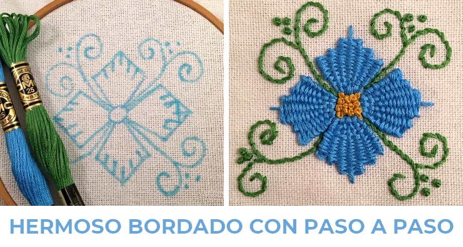 hermoso bordado