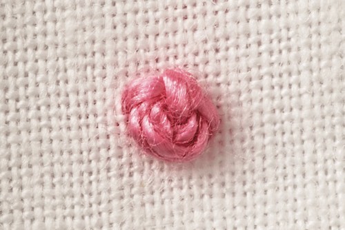 french knot stitches