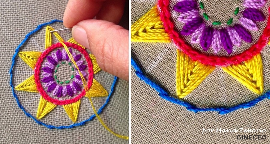 bordar mandalas