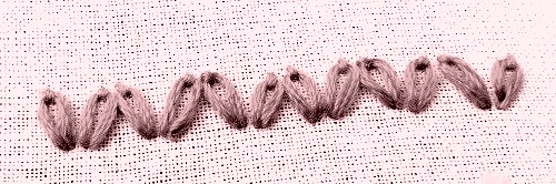 separate chain stitch